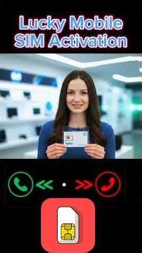 How To Activate Lucky SIM Card on online