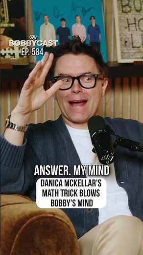 🤯 Bobby's mind is blown! Watch some simple math magic from Danica Mckellar!