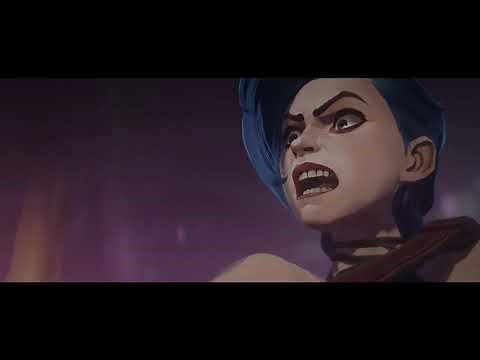 Arcane Crazy Jinx vs Firelights Fight scene League of Legends 1080p60