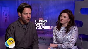 Gino talks with Paul Rudd about "Living with Yourself'