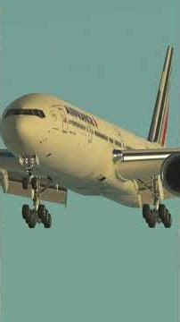 Air France Landing at John F Kennedy Airport #infiniteflight #aviation #airline