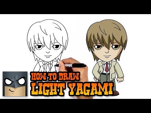 How to Draw Light Yagami | Death Note (Art Tutorial)