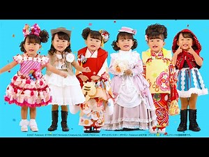 ののちゃん、七五三の衣装で七変化 (ウェブ動画 スタジオアリス ／ ののちゃん 村方乃々佳）