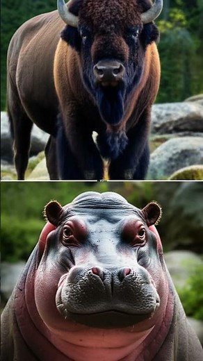 Epic Battle: American Bison vs 10 Deadly Predators