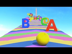 Learn Colors with Fun Bowling Ball Songs | ABCD for Kids | Colors Fruits Fun ABCD | Education video