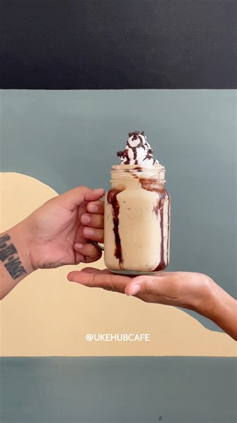 2K views | Sip into bliss with our indulgent Blended Java Chip – where rich coffee meets chocolatey delights. Elevate your coffee experience, one irresistible sip at a time. ☕ #JavaChipJoy #ukehubcafe | UkeHub Cafe | Facebook