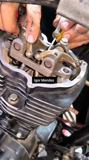 Nice tricks! Motorcycle Rocker Arm Adjustment