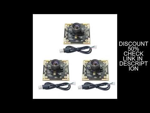 Pack Of 3 OV9732 1MP Camera Modules 100 Degree View USB Interfaced For Automatic Systems And More 24