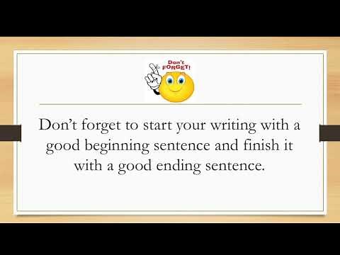 Grade 3 Descriptive Writing