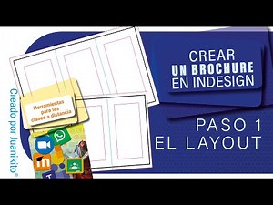 Creando un brochure en formato díptico y tríptico en InDesign (el layout vacío)