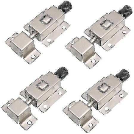 4 Piece Spring Loaded Automatic Sliding Latch, 2 Inch Stainless Steel Sliding Door Latch, Barrel Sliding Latch Lock, Door Barrel Bolt For - Walmart.ca