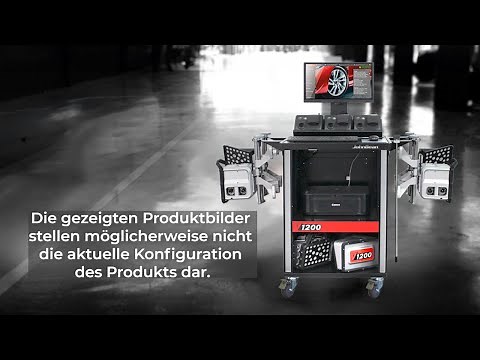 John Bean V1200 3D-Pkw-Achsmessgerät für die Vermessung direkt am Fahrzeug (Deutsch)