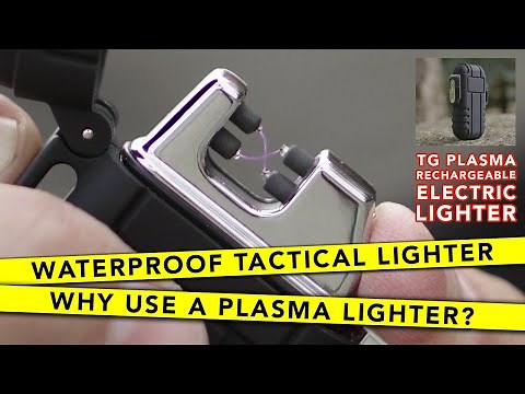 TG Tactical Waterproof, Windproof, Rechargeable Plasma Lighter