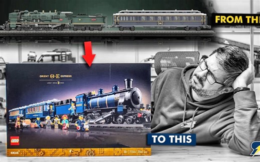[RacingBrick] 乐高创意21344 Orient Express详细预览 - 为什么它会这么多？