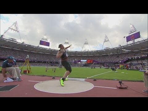 Ostapchuk (BLR) & Adams (NZL) - Women's Shot Put Highlights - London 2012 Olympics