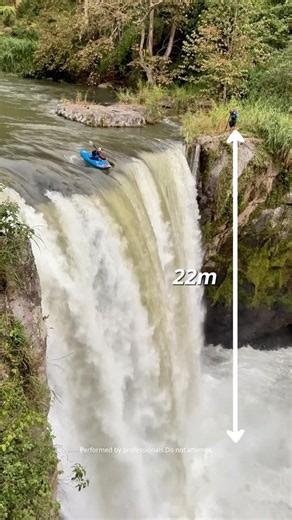 POV: Kayaking Off a Waterfall 🚣💥 | Osmo Action 5 Pro