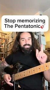Stop Memorizing Pentatonic Boxes on Guitar Like a Robot