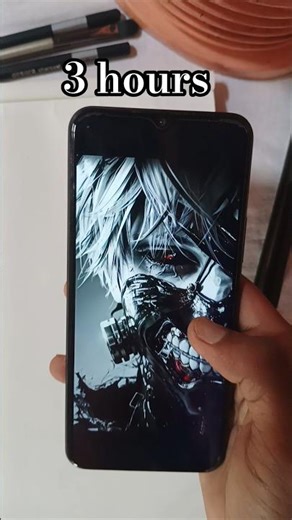 drawing of kaneki ken #shortsvideo #drawing #viral #sketch #realisticdrawing #1000subscriber #art