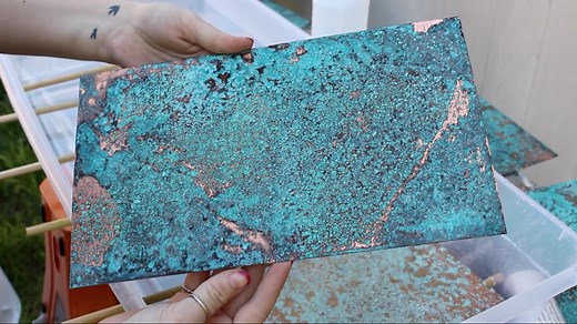 How to Create a Beautiful Patina Finish on Copper
