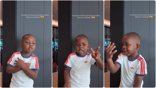 ¡Vaya ritmo! el video viral del hermano de Lamine con el 'six seven'