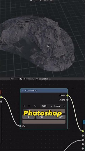 Quick way to color match assets in Blender. #blender #texturing #digitalart #art #3dart
