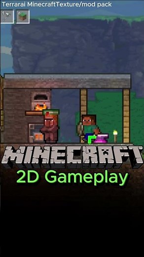 Terraria Minecraft Texture/Mod pack #minecraft #minecrafttexturepack #terraria #terrariamods