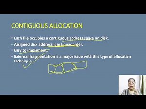 File allocation Methods | Contiguous allocation | linked allocation |indexed allocation