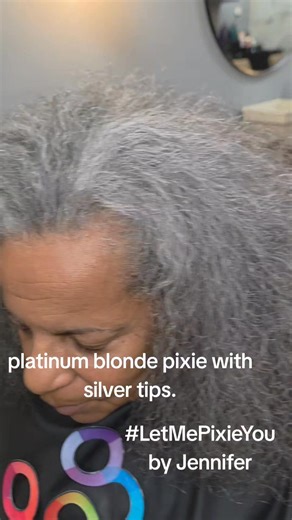 ✨ From salt & pepper to platinum blonde with silver tips—BABE, this pixie is everything! 🙌 Who needs the “real” gray when you can rock the glam version? 🔥 Everyone’s craving silver hair, but this… this is NEXT LEVEL. 📍 Book your transformation today at JJC Salon. 📞 856-488-4800 💻 www.jjeanclaude.com PXE Classes are available October 6th ✂️✨ #JJCSalon #PixieMe #PixieCut #ShortHaircut #SilverHair #PlatinumBlonde #SouthJerseyStylist #CherryHillSalon #HairTransformation #JJCHairOil #JJCFlatIron