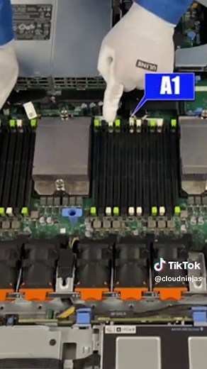 Dell PowerEdge R620 12th Gen | Memory Installation | #tech #satisfying #dell #server #serverhardware Custom configure your very own Dell PowerEdge R620 12th Gen server: https://i.mtr.cool/awnptbzxyt We have Dell, HPE, Supermicro, Cisco, and IBM servers in stock. If you are interested in purchasing a custom-configured server, please head over to our website https://i.mtr.cool/lfiljirrlw or email us at Sales@CloudNinjas.com