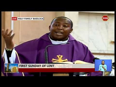 LIVE: Holy Mass from Holy Family Basilica || 6h March 2022 || www.kbc.co.ke