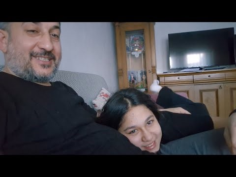 Elif is clinging to her father, begging him to buy her another pair of pants, but to no avail 😅🥰 ...