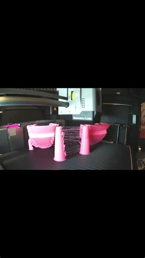 3D Printed Pink TPU Shoes #Shorts