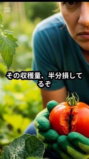 家庭菜園のプロが教えるトマトの夏対策！雨割れと害虫被害をゼロにする最強の予防法 #家庭菜園 #トマト #害虫 #雨よけ