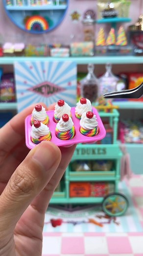 32K views · 625 reactions | I made Candy Cupcakes! They look cute but...