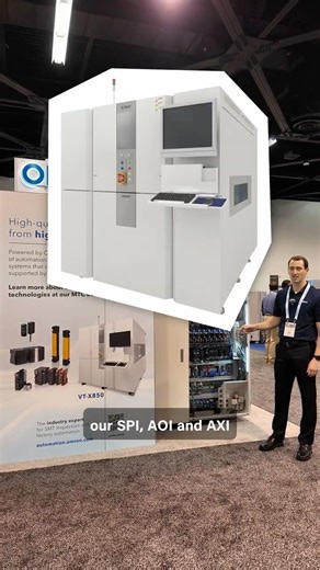 OMRON's Inspection Systems ELEVATE Your SMT Process #industrialautomation #aoi #smt