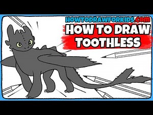 How to Draw Toothless