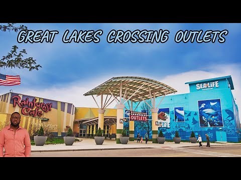 Inside Michigan's LARGEST Outlet Mall 🇺🇸 ▪ Great Lakes Crossing Outlets ▪ 2025