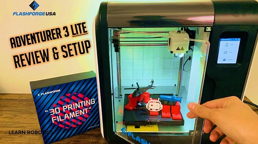 FlashForge Adventurer 3 Lite: Review & Setup - Learn Robotics