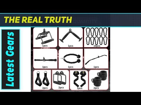 Deluxe LAT Bar Cable Attachments: The Ultimate Home Gym Upgrade!