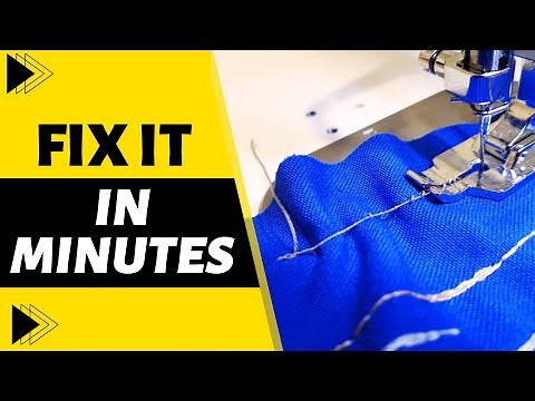 Loose Sewing Stitches? Here’s What You’re Doing Wrong! ❌🧵