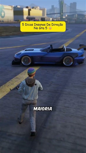 5 dicas insanas de direção no GTA 5 😳