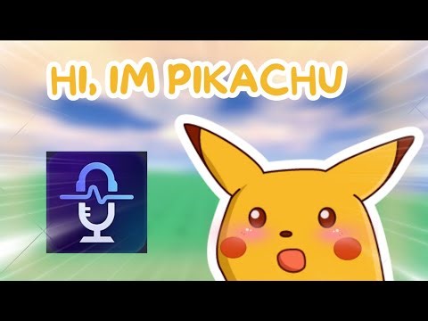 TROLLING PEOPLE AS PIKACHU WITH A VOICE CHANGER ON ROBLOX