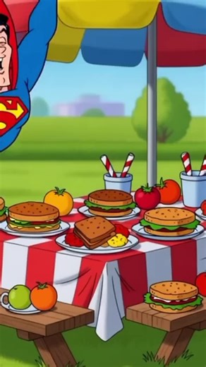 superman and Thor #superman #viral #dc #marvel #cartoon