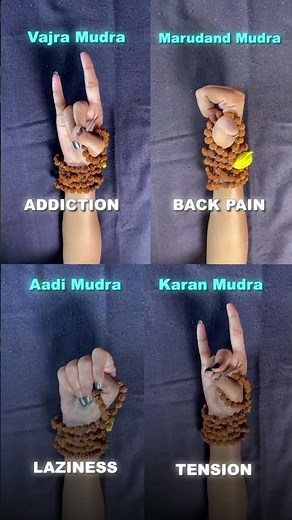 ✨Break Free, Heal Deep: Powerful Mudras for Addiction, Back Pain, Laziness & Tension✨ #love #body