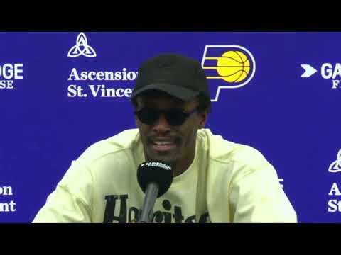 Pascal Siakam PostGame Interview | Washington Wizards vs Indiana Pacers