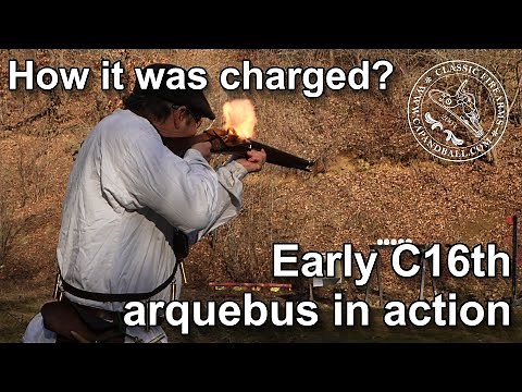 How it was charged? The early 16th century snap matchlock arquebus in action