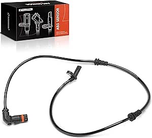 A-Premium ABS Wheel Speed Sensor Compatible with Mercedes-Benz Models - GLK250 2013-2015, GLK280 2009, GLK300 2010-2011, GLK350 2009-2015 - Front Driver or Passenger Side, Replace# 2049053104
