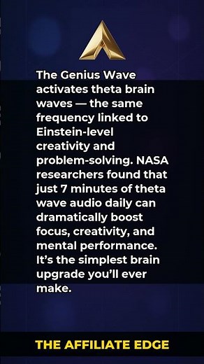The 7-Minute Genius Wave: NASA's Brain Frequency Secret Revealed