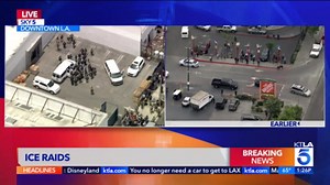 ICE agents raid several businesses in Los Angeles - Live KTLA team coverage