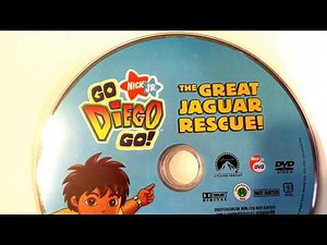 Go Diego Go! Great Jaguar Rescue Video * Nick Jr Dora The Explorer * DVD collection